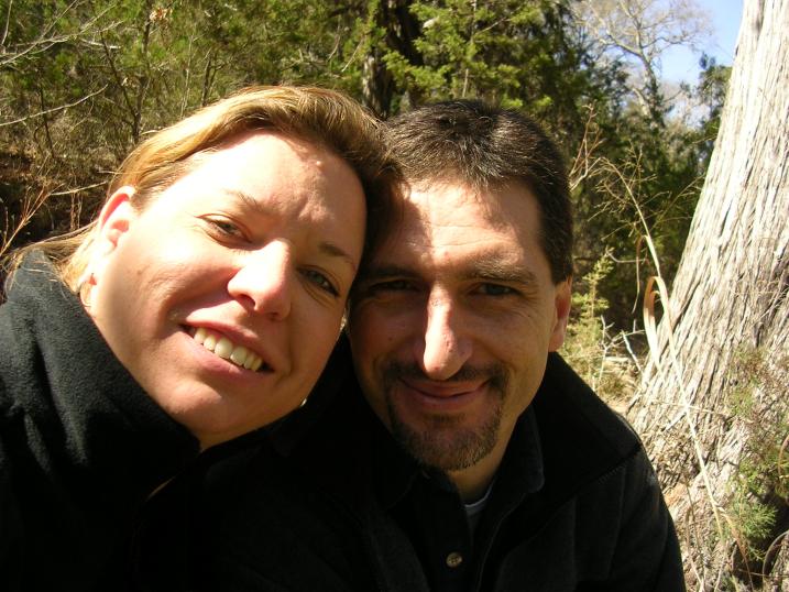 Cathy and Anton looking quite pleased to be with each other