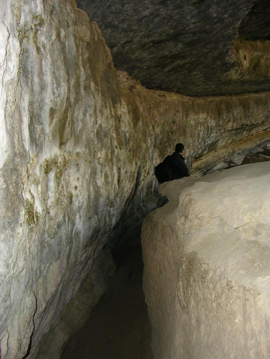 Narrow Path inside Hamilton Pool