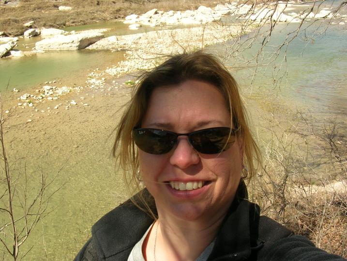 It was a little windy when I met this River Nymph