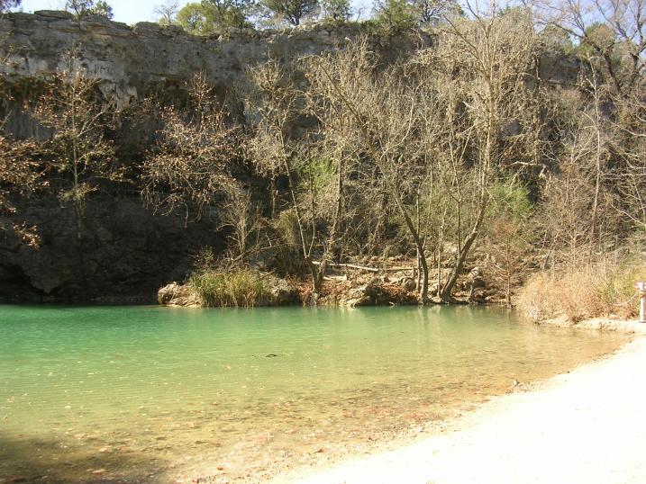 Hamilton Pool Beach