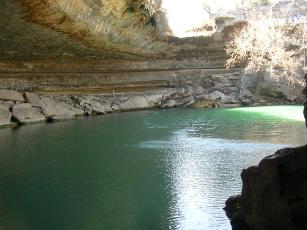 The Waterfall that feeds the pool