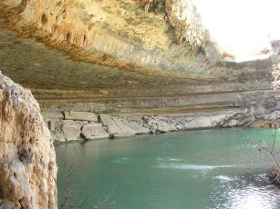 The expanse of the cave, which is massive