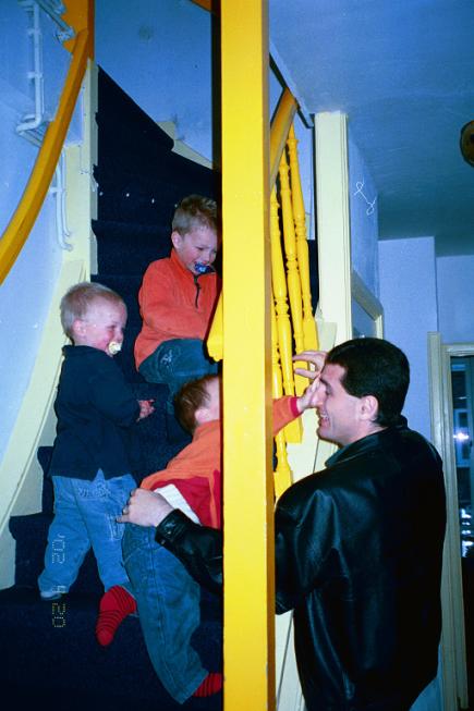 Teun, Freek and Tjerk Attack Anton