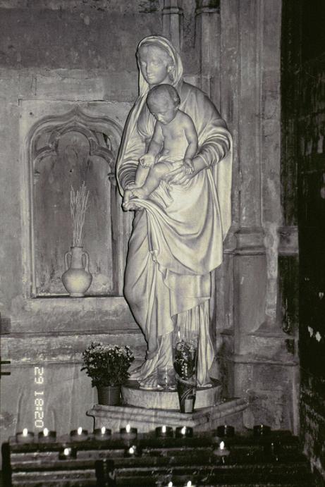 Mary and Jesus visit Notre Dame