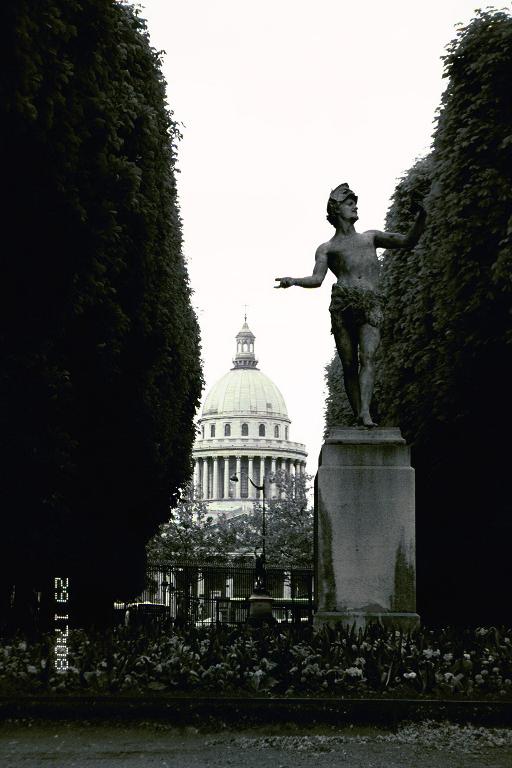 Pantheon From Luxemborg Gardens
